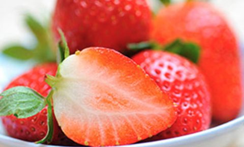 ¡Fresas en tus postres!
