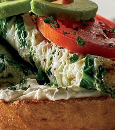 Bagel de claras para después del gym