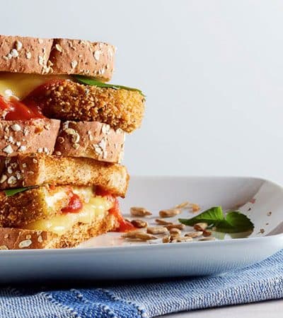 Sándwich de berenjena italiana