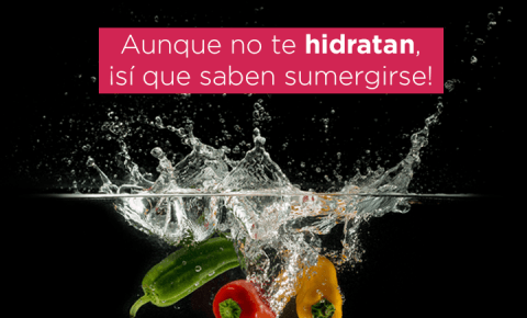 Refréscate consumiendo vegetales