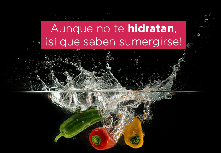 Refréscate consumiendo vegetales