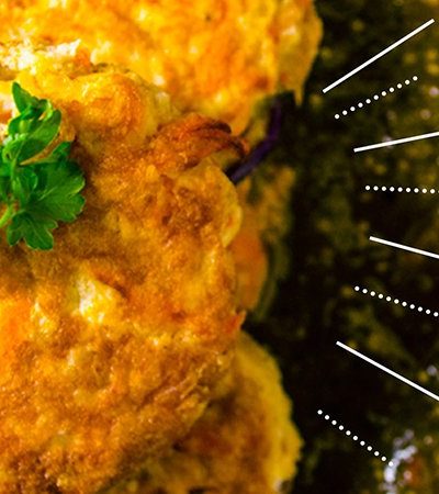 Arañas de pollo en salsa de morita