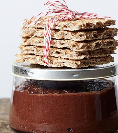 Crema de chocolate + galletas