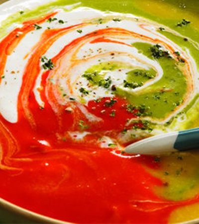 Crema de pimientos