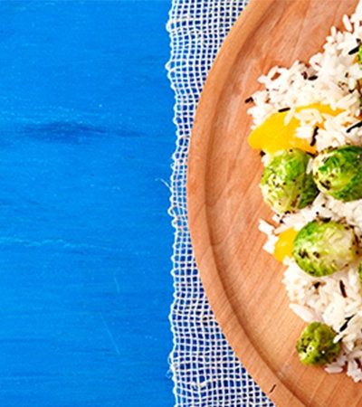 Ensalada de coles de bruselas