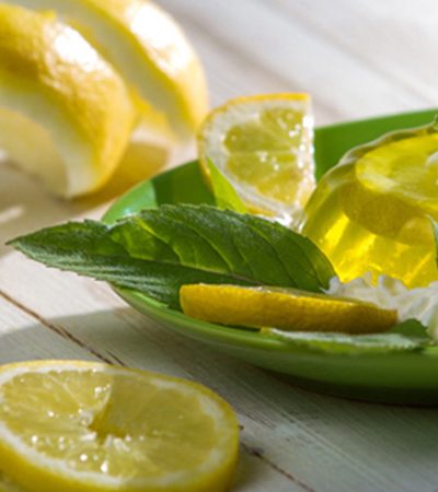 Gelatina refrescante