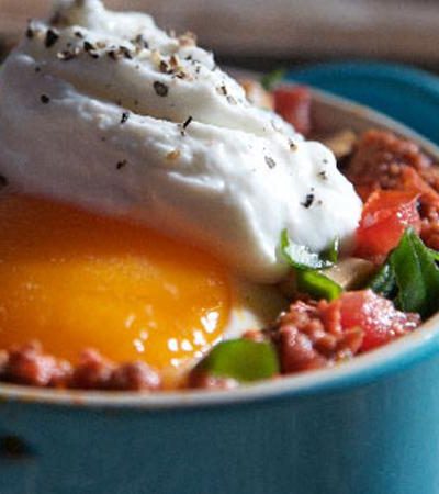 Huevos cazuela