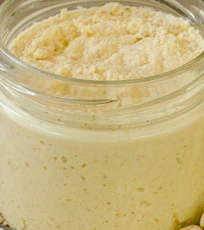 Hummus con ajonjolí