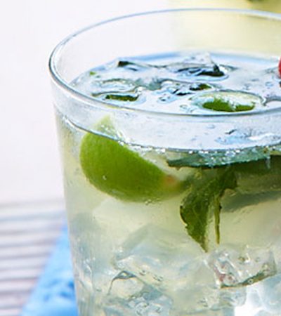 Mojito de albahaca y jengibre