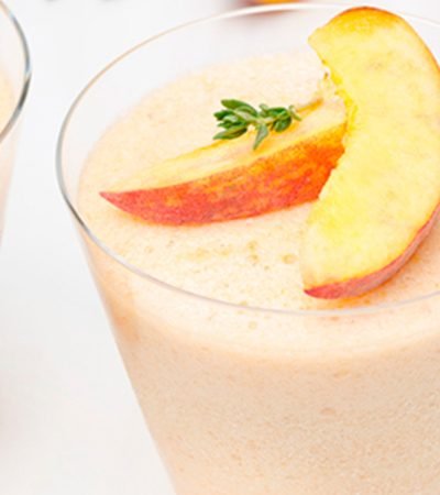 Mousse de durazno