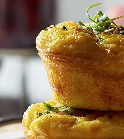 Muffins de huevo para el desayuno