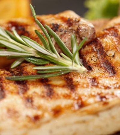 Pechugas de pollo a la parrilla
