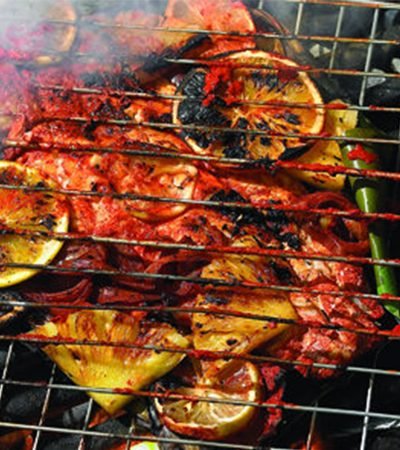 Pescado zarandeado
