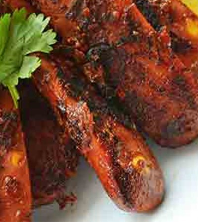 Botana de salchichas enchiladas