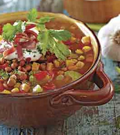 Sopa de lentejas con vegetales