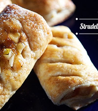 Strudel de manzana individual