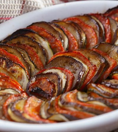Tarta ratatouille