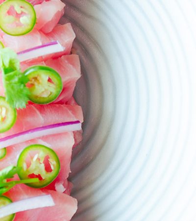 Tiradito de atún