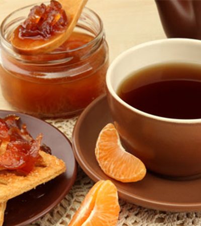 Tisana de flor de jamaica, albahaca y mandarina