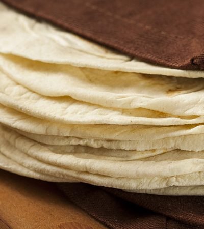 Tortillas de harina caseras