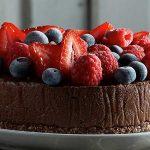 cheesecake-de-chocolate-y-fresas