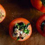 Tomates rellenos de picadillo